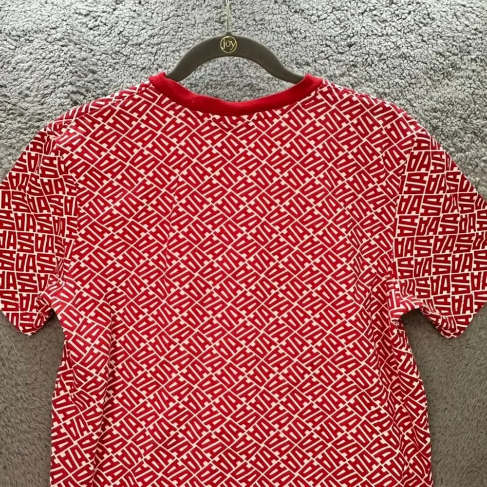 Adidas‎ Originals Anichkov Vivid Red T-Shirt Men's Medium Activewear Comfort EUC